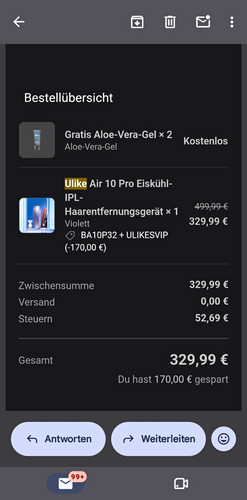Ulike air pro ipl geräte - air,
